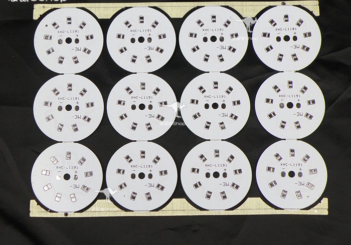 (image for) 3W 9LED SMD2835 Circular Aluminum Plate Diameter Combination Î¦45mmx12